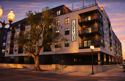Loftus Mixed-Use building in NewBo, Cedar Rapids, Iowa