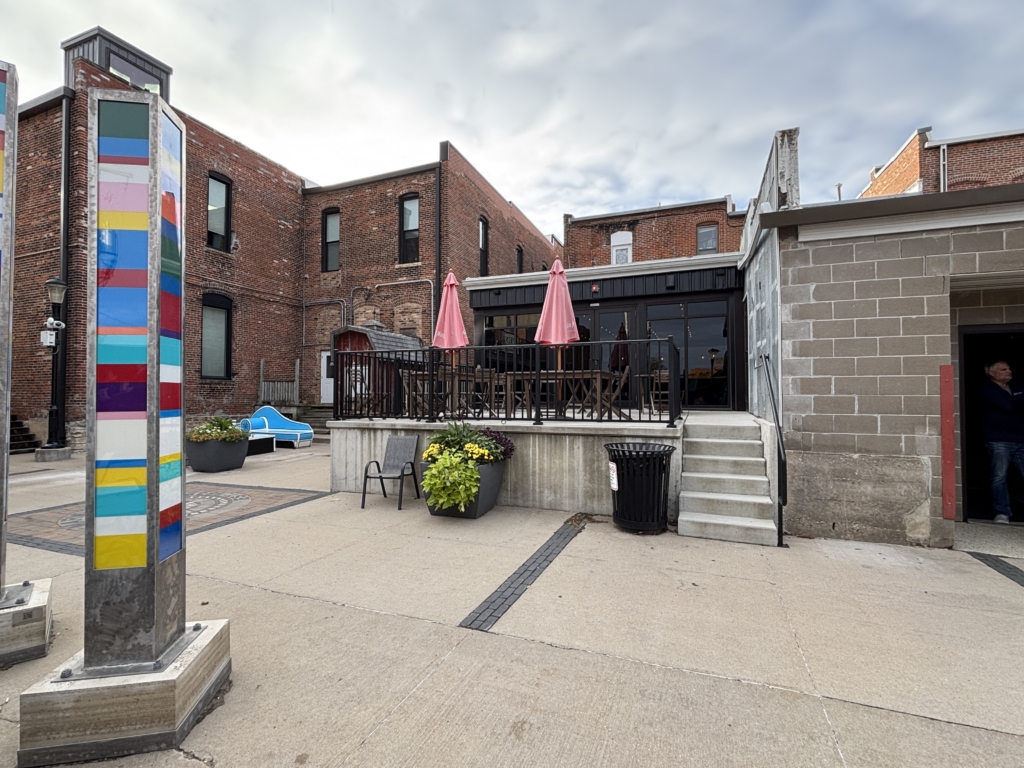 Uptown Marion Artway and Back Patio for 1038 7th Ave., Marion, IA