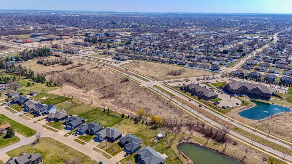 Tower Terrace Road Marion drone site selection photo 